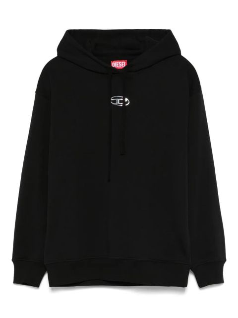 Diesel oval-D hoodie - Black - zdjęcie produktu nr 1