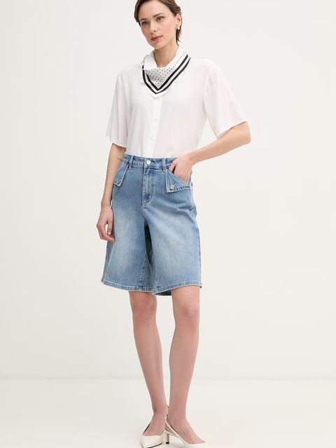 Joseph Ribkoff szorty damskie jeansowe - zdjęcie produktu nr 1