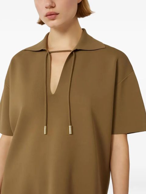 Max Mara short sleeve blouse - Brown