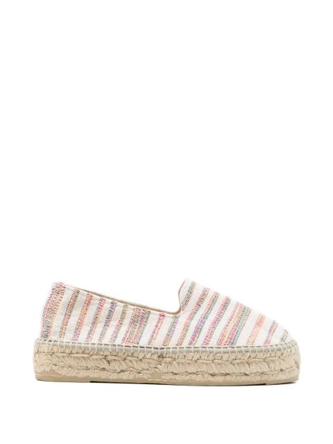 Manebi striped espadrilles - Neutrals - zdjęcie produktu nr 1