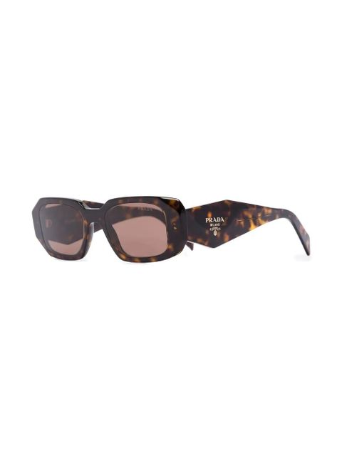 Prada Eyewear tortoiseshell square-frame sunglasses - Brown