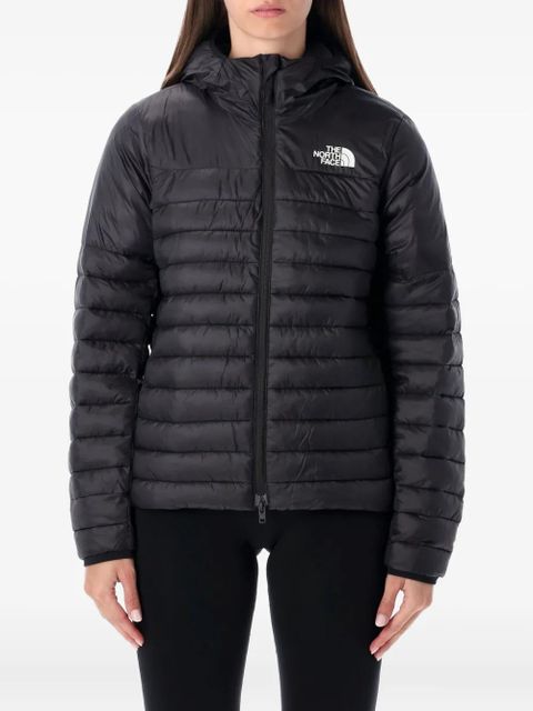 The North Face hooded quilted coat - Black - zdjęcie produktu nr 1