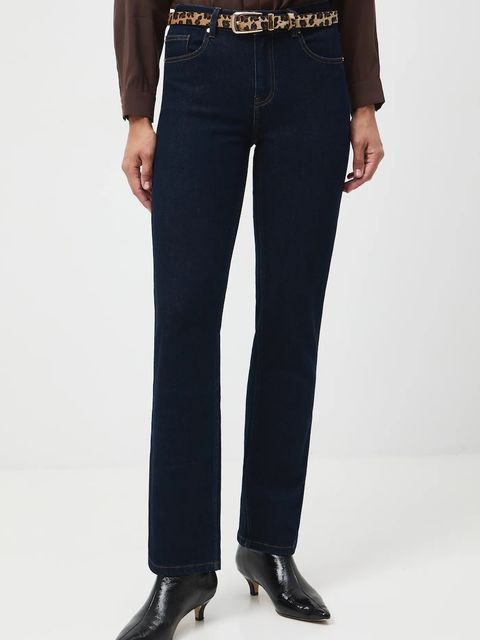 Medicine jeansy damskie kolor granatowy