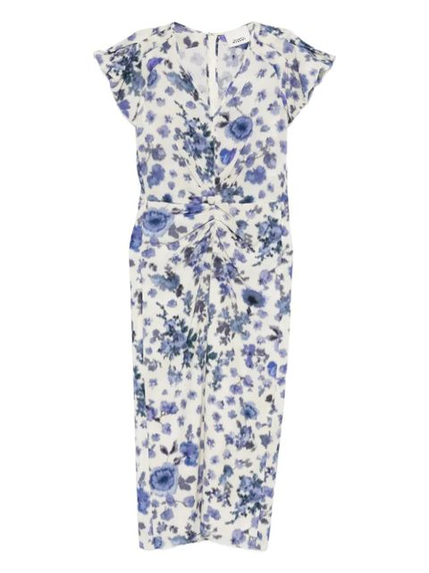 ISABEL MARANT Terenae printed midi dress - White - zdjęcie produktu nr 1