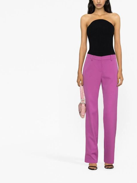 Magda Butrym straight-leg wool trousers - Pink - zdjęcie produktu nr 2