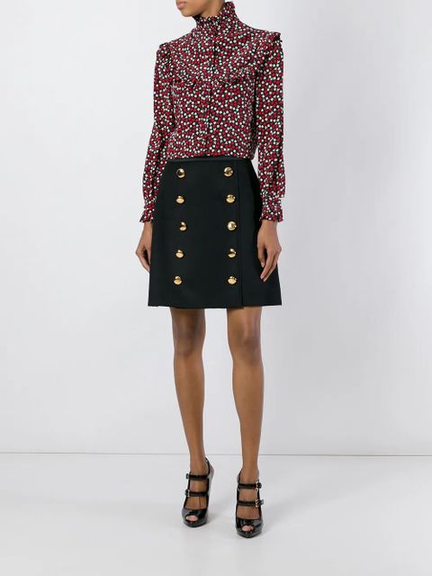 Saint Laurent suit of cards printed shirt - Multicolour - zdjęcie produktu nr 2