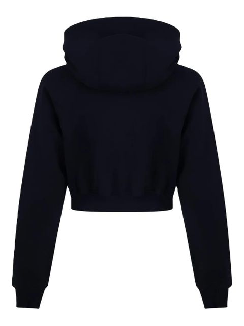 Casablanca diamond patch hooded sweatshirt - Black - zdjęcie produktu nr 2