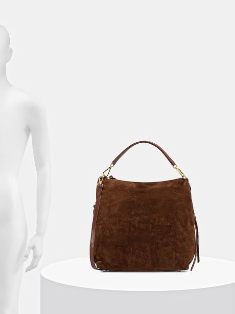 Answear.LAB torebka zamszowa