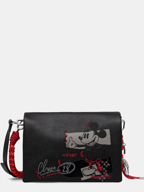 Desigual torebka MICKEY ROCK DORTMUND kolor czarny 25WAXP19 - zdjęcie produktu nr 1