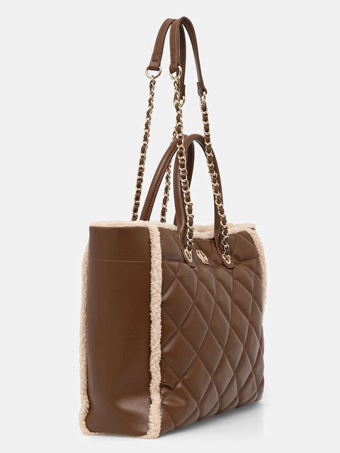 Twinset torebka kolor brązowy 252TD8112