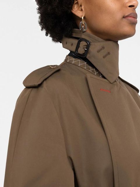Maison Margiela organic-cotton trench coat - Brown
