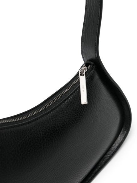 The Row Half Moon leather shoulder bag - Black