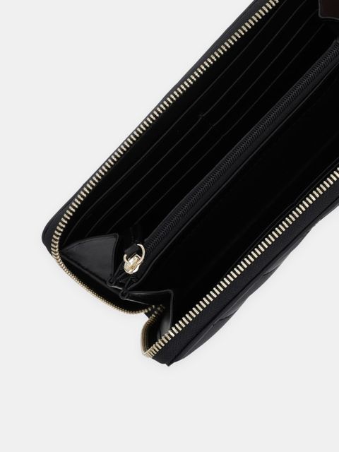 HUGO portfel Chris 2.0 QU_Zip Aro damski kolor czarny 50557991