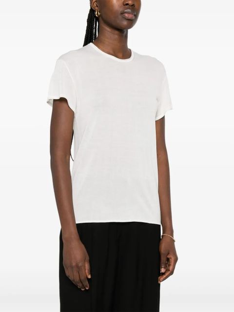 TOTEME silk T-shirt - White