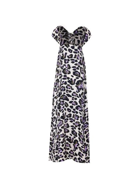 Essentiel Antwerp Jaycee A-line halterneck maxi dress - Multicolour - zdjęcie produktu nr 2