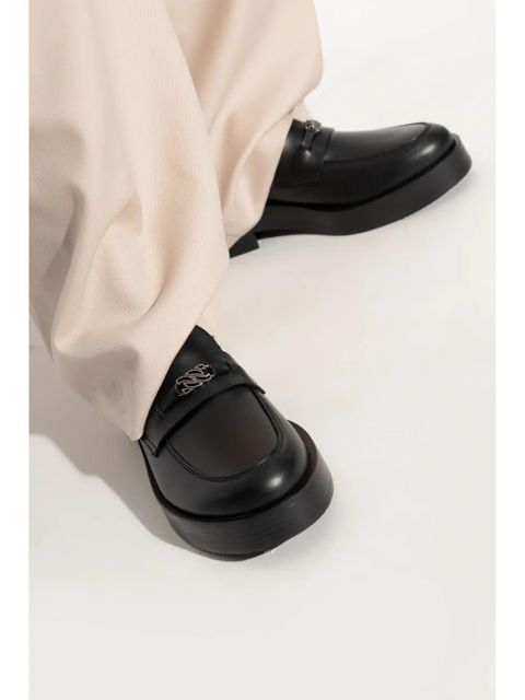 Casadei Lovecalf loafers - Black