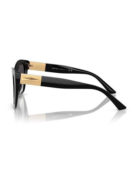 Jimmy Choo okulary przeciwsłoneczne damskie kolor czarny 0JC5031