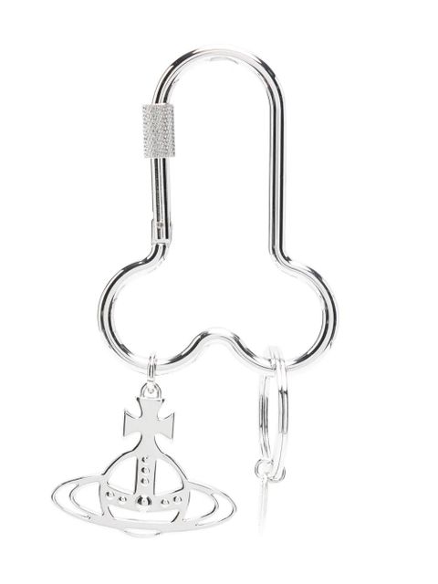 Vivienne Westwood Carabiner keyring - Silver - zdjęcie produktu nr 1