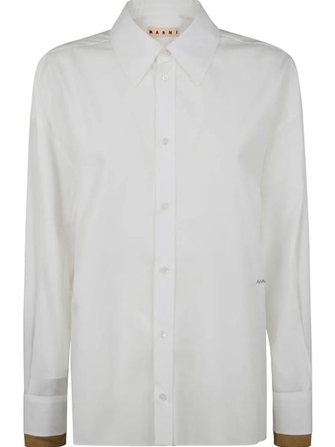 Marni cotton shirt - White - zdjęcie produktu nr 1