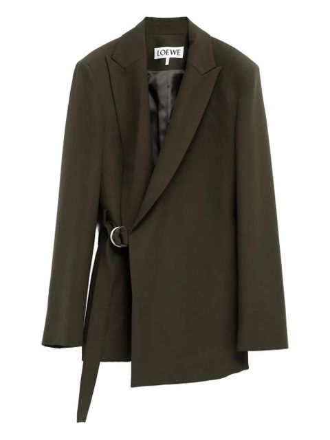 LOEWE belted jacket - Green - zdjęcie produktu nr 1