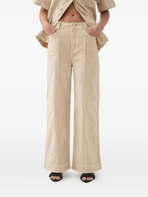 Aje contrast wide leg jeans - Neutrals - zdjęcie produktu nr 2