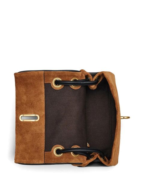 Marc Jacobs small suede shoulder bag - Brown
