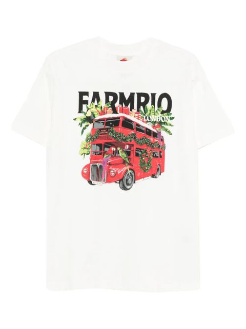 FARM Rio bus-graphic T-shirt - White - zdjęcie produktu nr 1