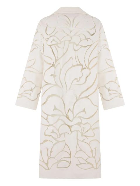 Valentino Garavani floral coat - White - zdjęcie produktu nr 2