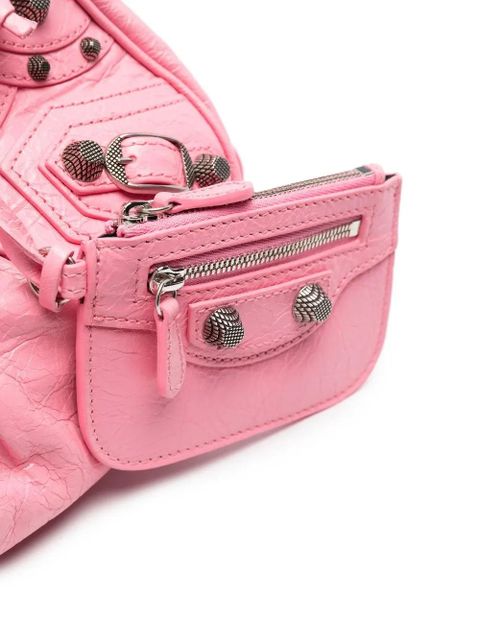 Balenciaga XS Le Cagole shoulder bag - Pink - zdjęcie produktu nr 2