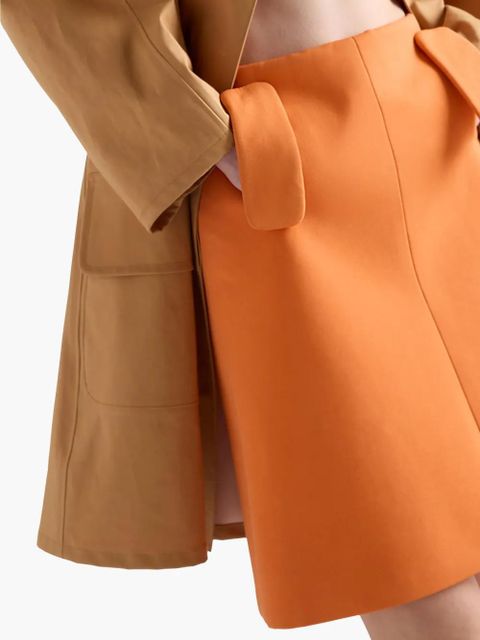 Prada Tricotine skirt - Orange