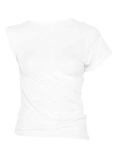 PINKO semi-sheer T-shirt - White - zdjęcie produktu nr 1