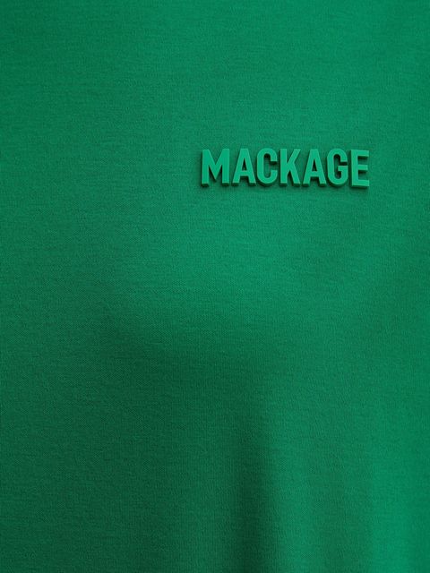 MACKAGE t-shirt bawełniany damski kolor zielony TEE.W
