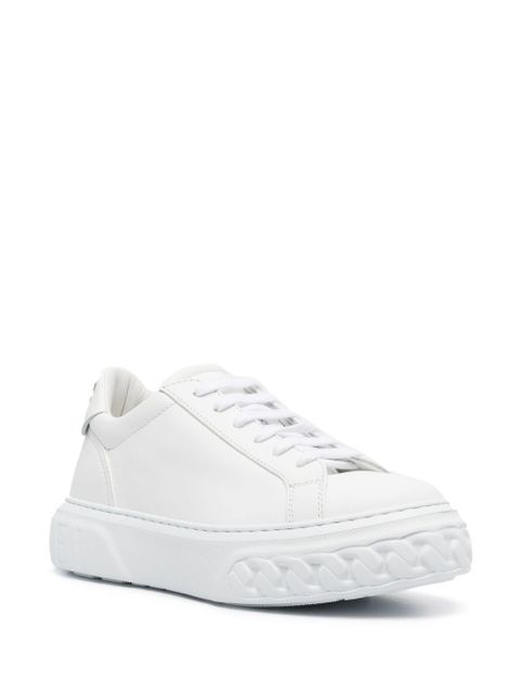 Casadei low-top leather sneakers - White - zdjęcie produktu nr 2