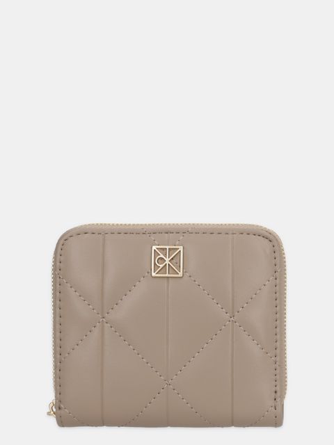 Calvin Klein portfel damski kolor beżowy LV04F1121G - zdjęcie produktu nr 1