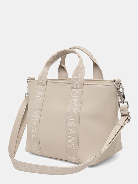 Tommy Jeans torebka kolor beżowy AW0AW18063
