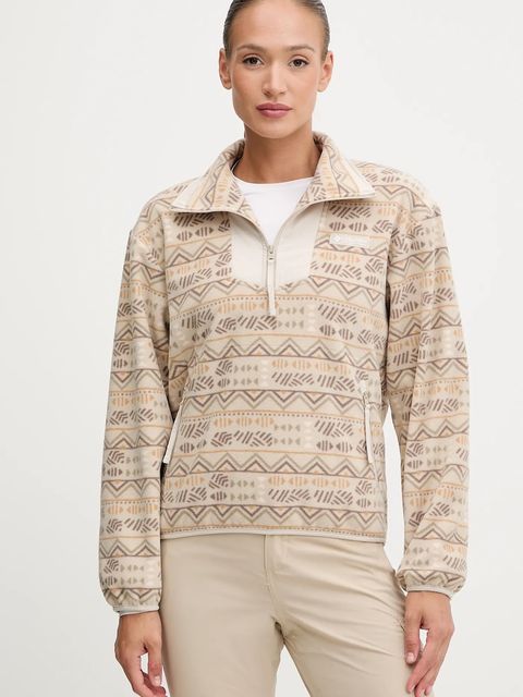 Columbia bluza outdoorowa Sequoia Grove damska kolor beżowy wzorzysta 2136204 - zdjęcie produktu nr 1