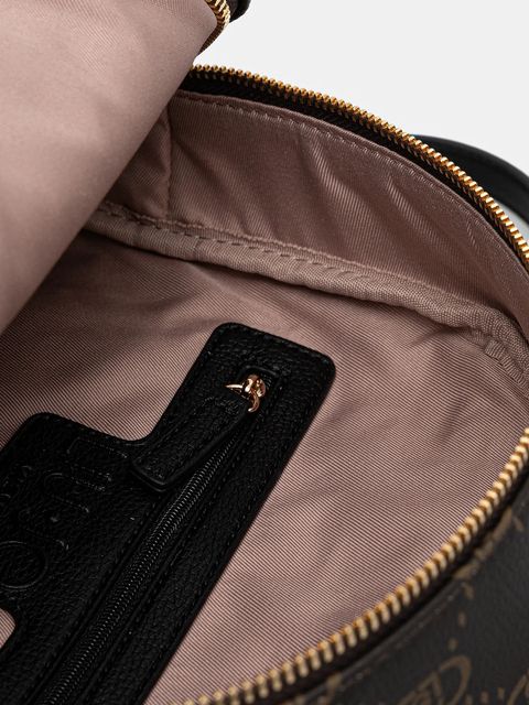 Liu Jo plecak damski kolor brązowy mały wzorzysty AF5186.E0053