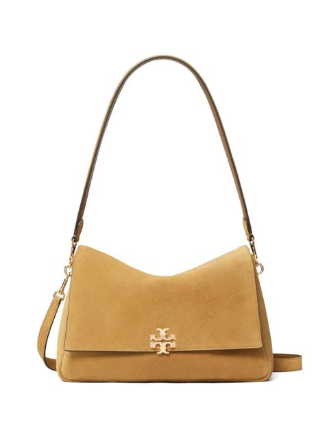 Tory Burch small Charlie suede shoulder bag - Neutrals - zdjęcie produktu nr 1