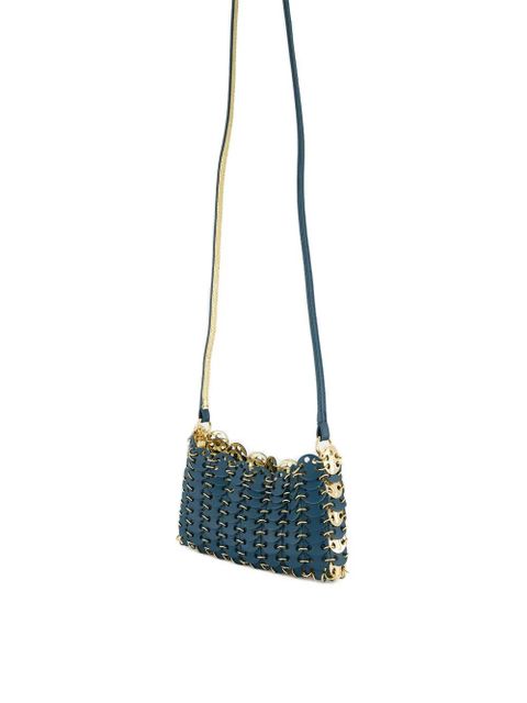 Rabanne nano 1969 reversible shoulder bag - Blue