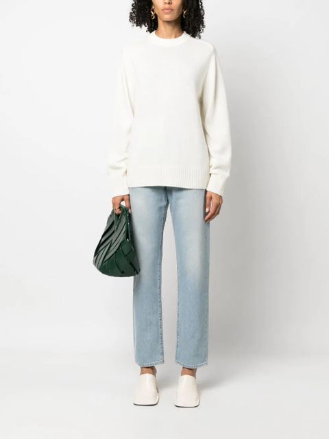 LouLou de Saison Wular high-rise straight-leg jeans - Blue