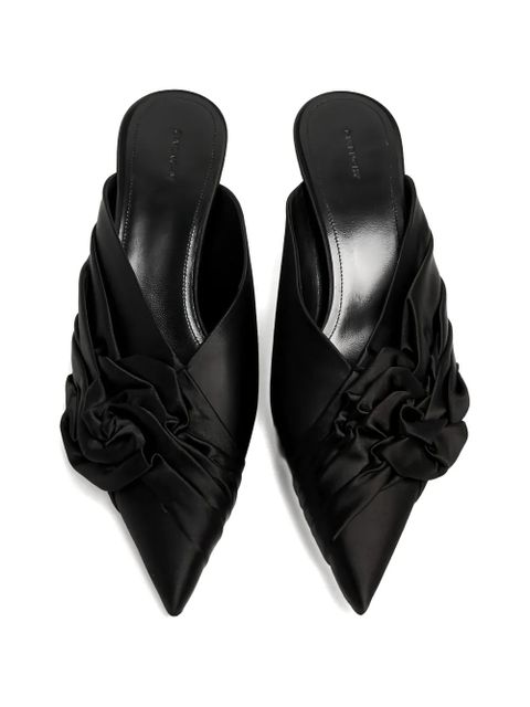Givenchy twist-flower mules - Black - zdjęcie produktu nr 2