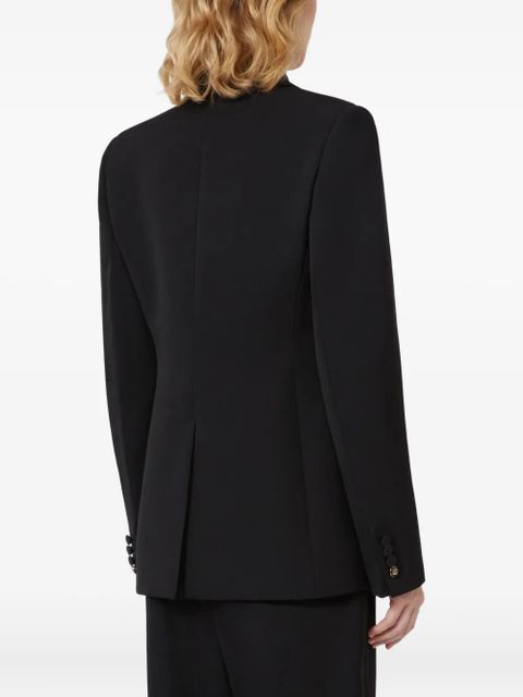 Max Mara Giselle shawl-lapel embellished blazer - Black