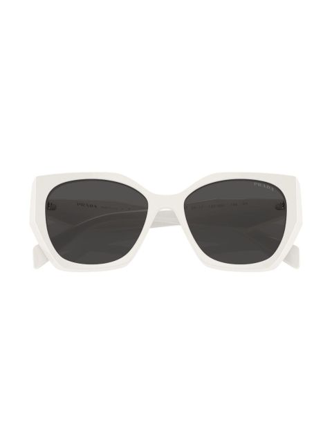 Prada Eyewear Prada PR 19ZS overvsize frame sunglasses - White