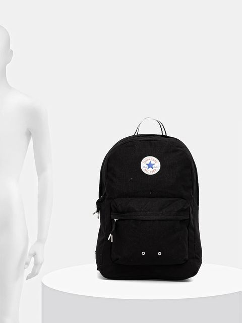 Converse plecak kolor czarny duży gładki MA5675