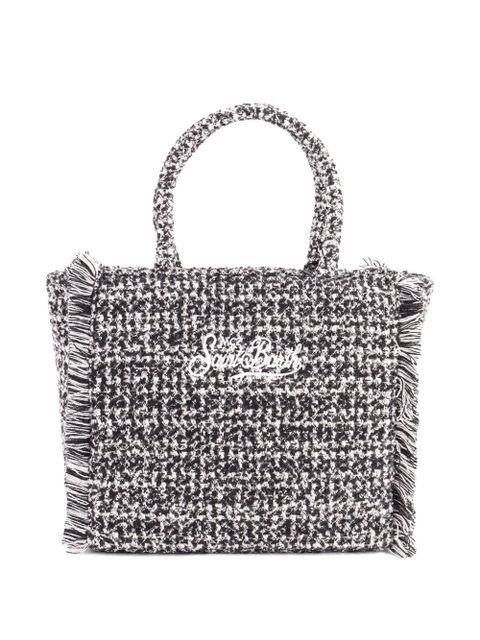 MC2 Saint Barth fringed-detail tote bag - Black - zdjęcie produktu nr 2
