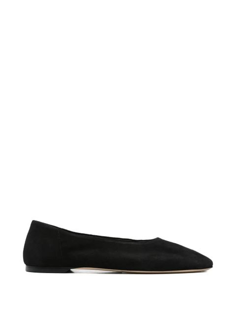 TOTEME almond-toe ballet flats - Black - zdjęcie produktu nr 1