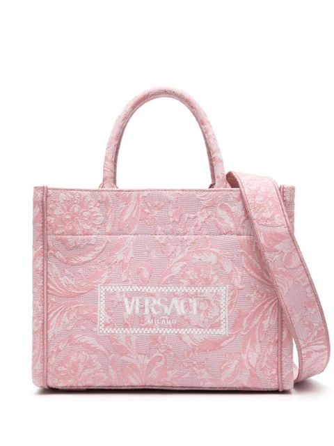Versace small Barocco Athena tote bag - Pink - zdjęcie produktu nr 1