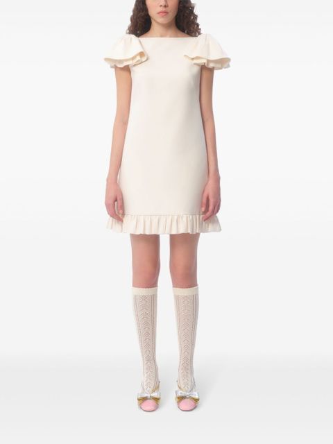 Valentino Garavani Crepe Couture mini dress - Neutrals