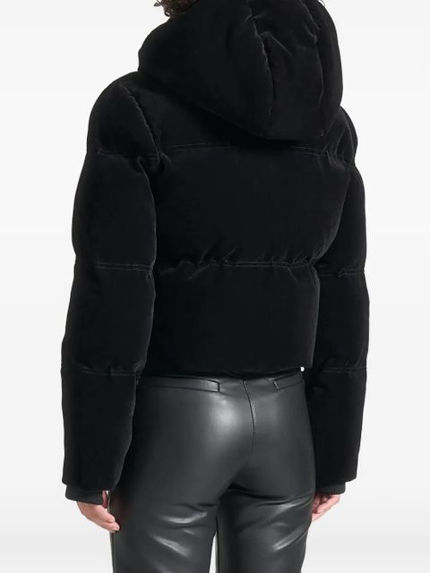 Manière De Voir Maéva detachable-hood puffer jacket - Black