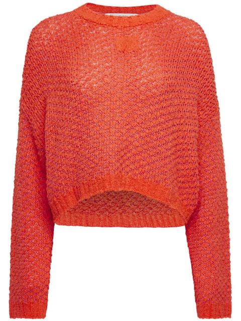 JW Anderson logo patch jumper - Orange - zdjęcie produktu nr 1